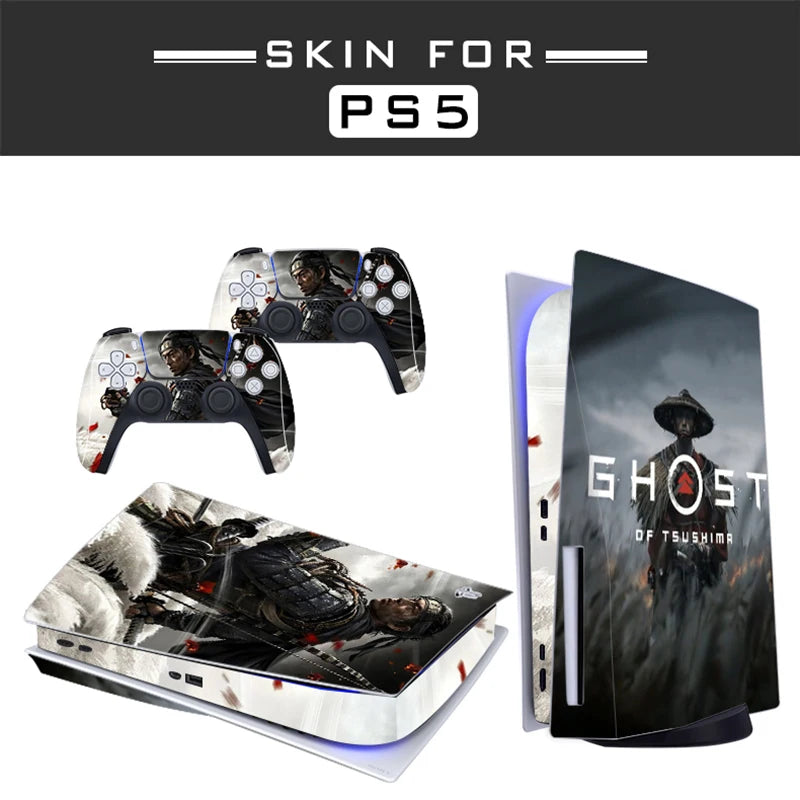 Ghost of Tsushima PS5 Vinyl Skin
