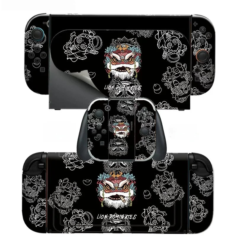 Colorful Nintendo Switch 2 Vinyl Skins