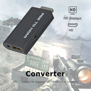 1080P PS2 to HDMI-compatible Converter Adapter PlayStation 2 to HDMI Games Video Adapter Cable Supports PC All PS2 Display Modes