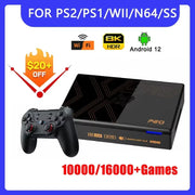 SUMMER SALE Super Console X5 PRO Retro Video Game Consoles Plug and Play for PS2/WII/SS/DC/N64 Hard Disk Player Hotting