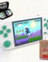 16-Bit Handheld Game Console - 3 Inch HD Screen 300-in-1 Retro Games - Portable Classic Video Game Player for Kids & Adults, Include Protective Carrying Case (White)