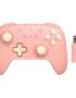 AKNES 8Bitdo Ultimate 2C Wireless 2.4G Controller for Windows PC and Android, Gamepad with Hall Effect Joysticks and Hall Triggers, 1000Hz Polling Rate, Remappable L4/R4 Bumpers - Peach