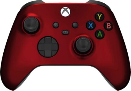 Microsoft Xbox Series X/S Wireless Bluetooth Controller Xbox Series Custom Soft Touch Red Compatible with Xbox One