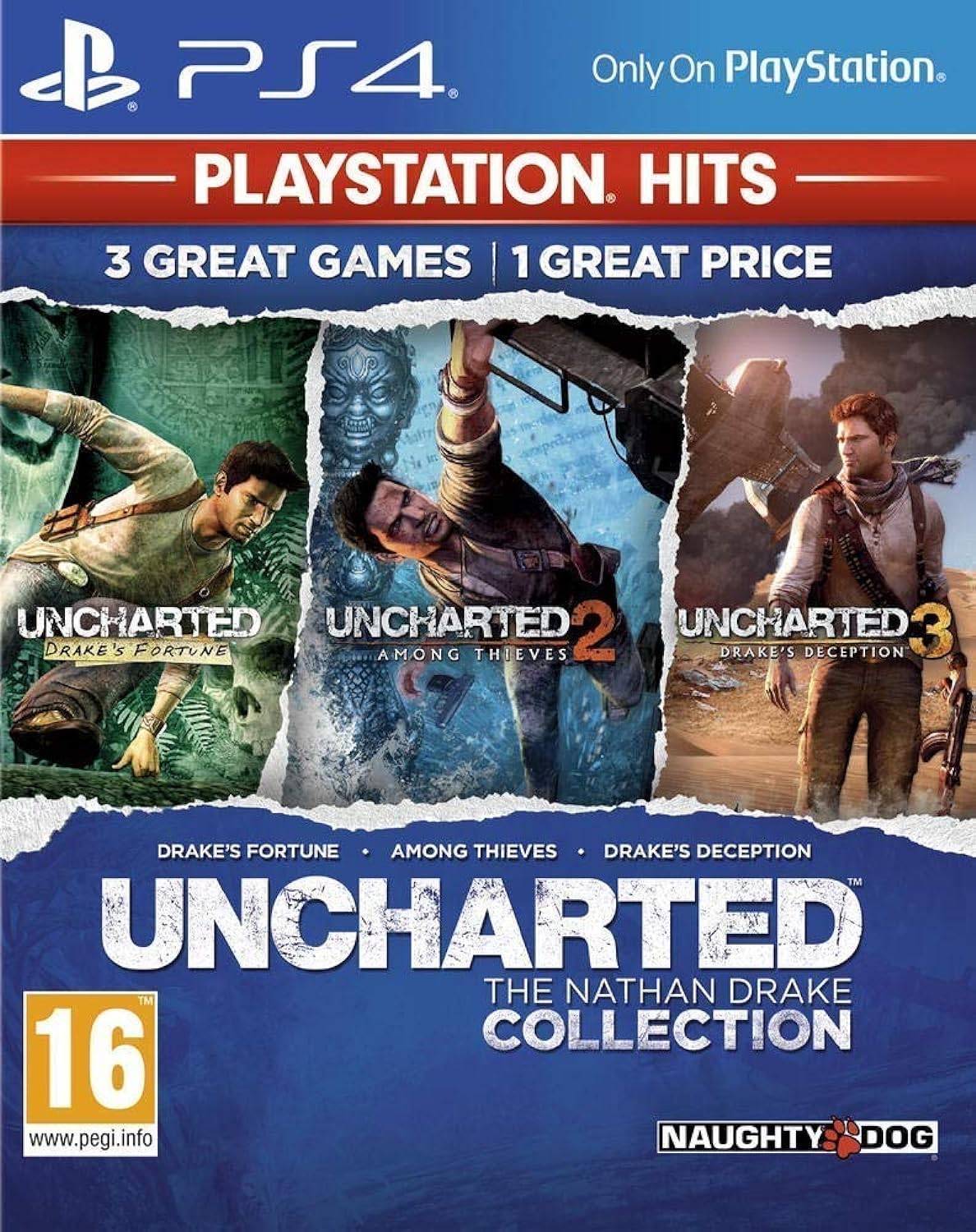Uncharted: The Nathan Drake Collection (Playstation Hits) (PS4) Uncharted: The Nathan Drake Collection (Playstation Hits) (PS4)
