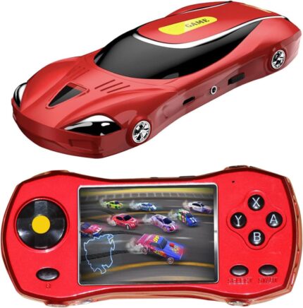 Handheld Game Console for Kids Preloaded 240 Retro Video Games, Portable Gaming Player with Rechargeable Battery 3.0″ LCD Screen, Mini Arcade Electronic Toy Gifts for Boys Girls