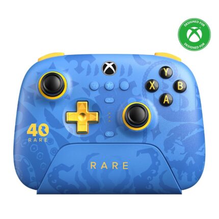 8BitDo Ultimate 3-mode Wireless Controller for Xbox, Hall Effect Joysticks, Pro Back Buttons, Compatibility with Xbox Series X|S & Xbox One, Apple, Windows PC & Android – Rare 40th Anniversary Edition