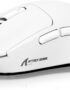 ATTACK SHARK X3 Wireless Gaming Mouse, 49g Ergonomic Computer Mouse, Triple Modes PAW3395 26K DPI Optical Sensor, 200h Battery Life, Programmable Buttons, Gaming Accessories for PC/Laptop/Mac (White)
