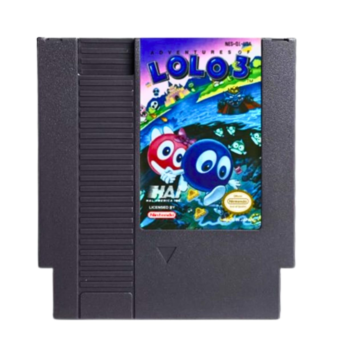 Adventures Of Lolo 3 Game Cartridge for 8 Bit 72 Pins NES Video Game Console NTSC USA and Pal Version Adventures Of Lolo 3 Game Cartridge for 8 Bit 72 Pins NES Video Game Console NTSC USA and Pal Version