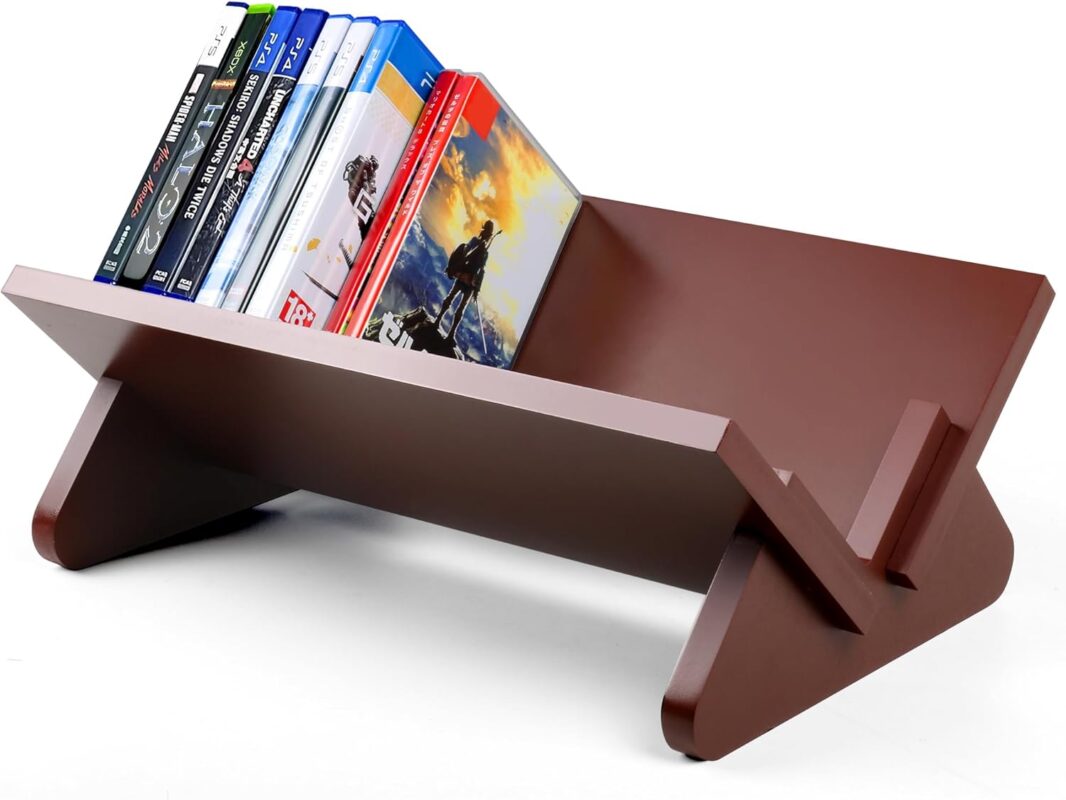 Alyoen PS5 Game Holder and Video Game - Hold Up to 32 Discs, Video Game Storage, Gaming Disk Organizers for PS5 PS4 PS3 Game Case Storage