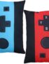 Aulock 2pcs 12" x 20" Pillow Covers Gamer Gifts for Teens Boys - Lumbar Throw Pillow Cases Game Room Decor (Exclude Stuffing)