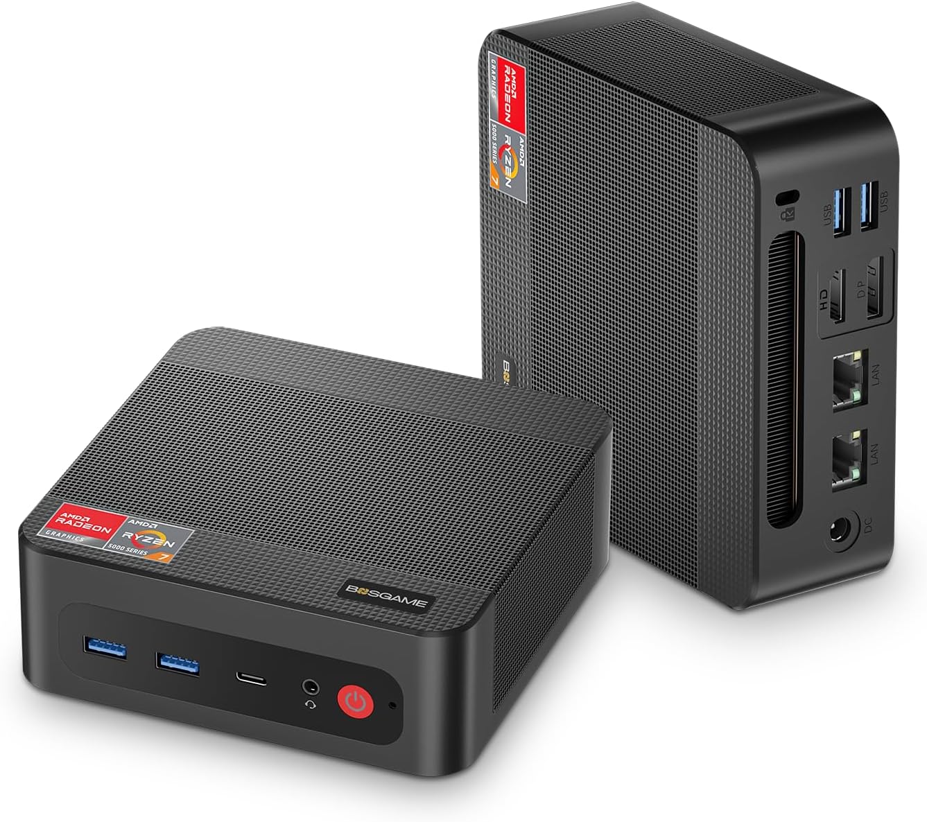 BOSGAME P4 Light Gaming Mini PC, Ryzen 7 5825U, 32GB RAM 1TB SSD, 11 Pro Triple 4K 60HZ Displays Desktop Computers, Support PS3 Emulator Micro PC, HDMI+DP+Type-C, WiFi 6E, BT5.2, Dual 2.5GbE LAN BOSGAME P4 Light Gaming Mini PC, Ryzen 7 5825U, 32GB RAM 1TB SSD, 11 Pro Triple 4K 60HZ Displays Desktop Computers, Support PS3 Emulator Micro PC, HDMI+DP+Type-C, WiFi 6E, BT5.2, Dual 2.5GbE LAN