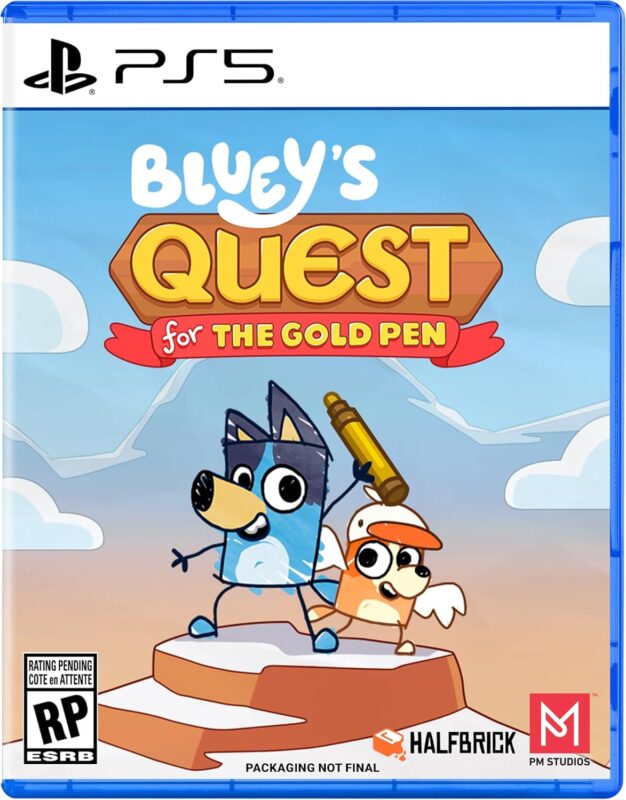 Bluey's Quest for The Gold Pen - PlayStation 5