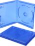 CD Game Case For PS4 Blue Cover Box Discs Storage Bracket Box