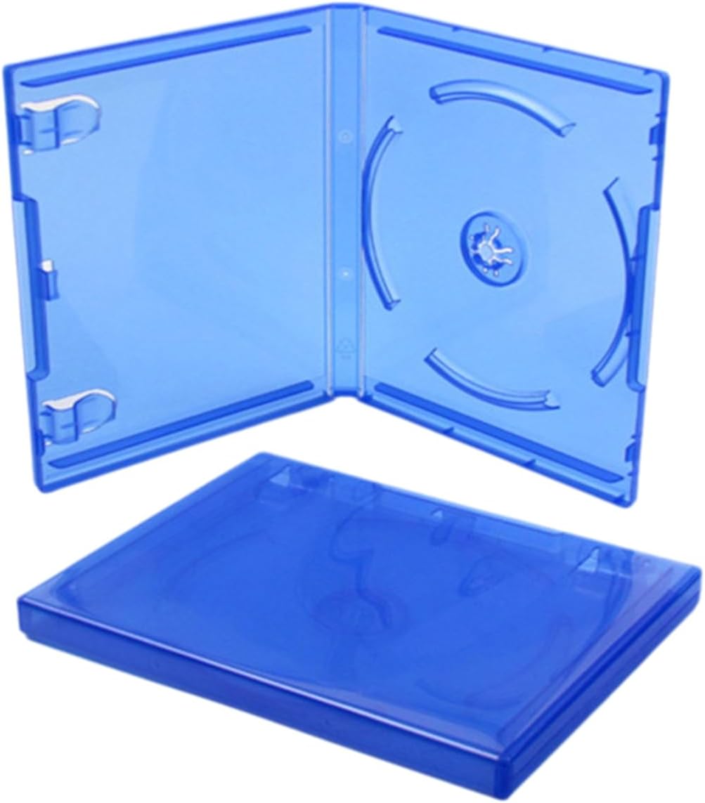 CD Game Case For PS4 Blue Cover Box Discs Storage Bracket Box CD Game Case For PS4 Blue Cover Box Discs Storage Bracket Box