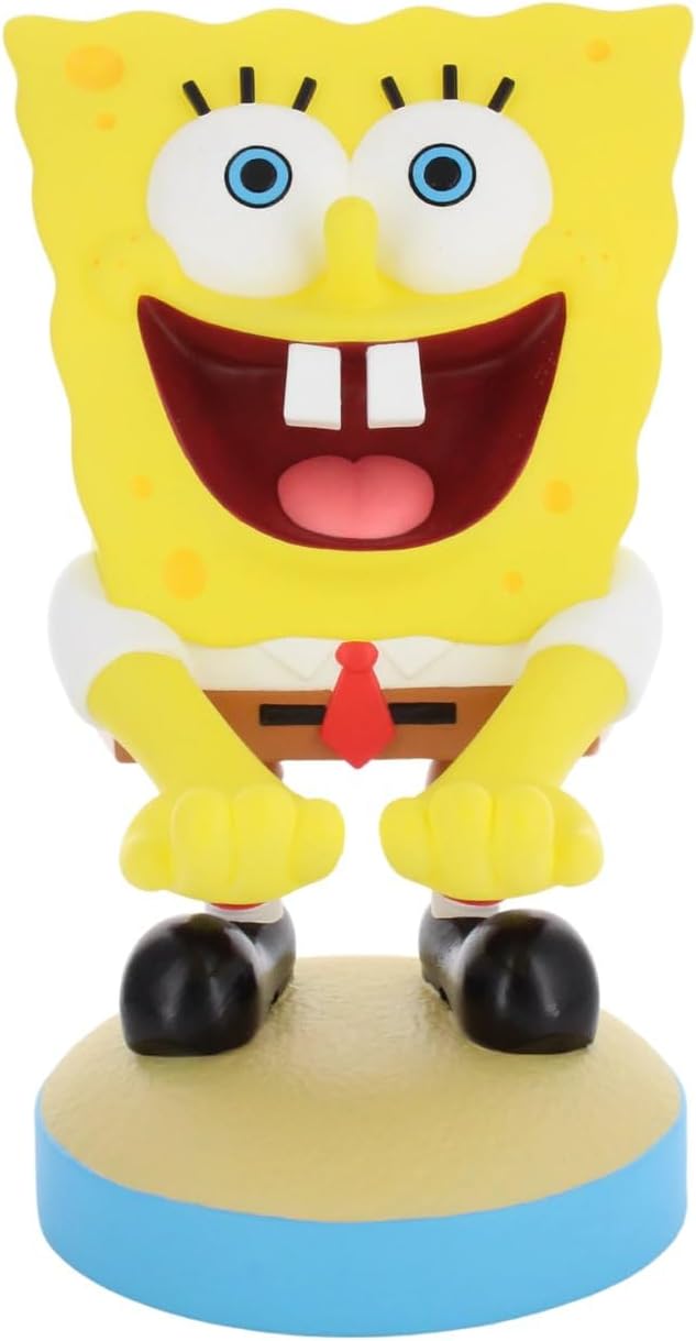 Cableguys Spongebob Squarepants Controller Holder & Phone Stand – Gaming Setup Accessories for Desk and Game Room, Controller Stand Compatible with Xbox, PlayStation & Most Standard Game Controllers Cableguys Spongebob Squarepants Controller Holder & Phone Stand – Gaming Setup Accessories for Desk and Game Room, Controller Stand Compatible with Xbox, PlayStation & Most Standard Game Controllers