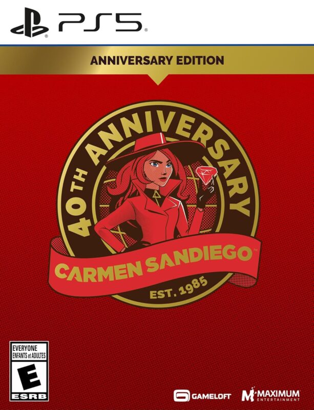 Carmen Sandiego 40th Anniversary Edition PS5