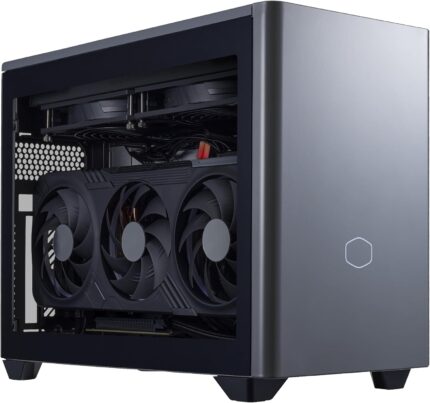 Cooler Master NR2 Pro Mini ITX – Intel Ultra 7 265F 2.4GHz (5.3 GHz Turbo) | Gigabyte RTX 5070 12GB & B860I AORUS PRO ICE| 32GB DDR5 6000MHz | 2TB Gen4 M.2 | WiFi | Windows 11 | 280mm AIO Gaming PC
