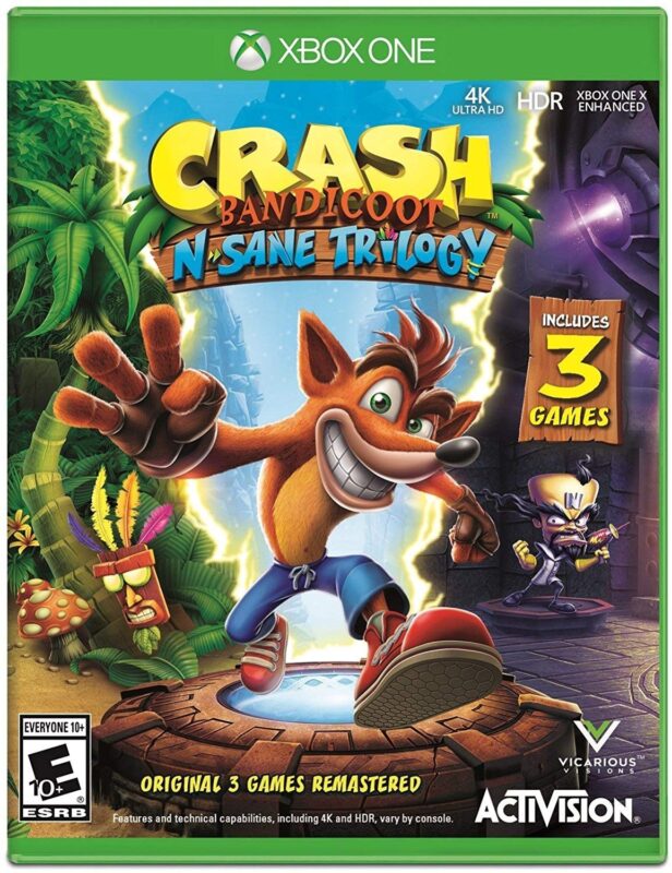 Crash Bandicoot N. Sane Trilogy - Xbox One Standard Edition