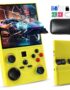 DC40V Retro Handheld Game Console - 4.0 Inch Retro Gaming Console with Preloaded 20000+ Classic Games, Open Source Linux System, Built-in 64G TF Card, Portable Hand Held Game for Christmas