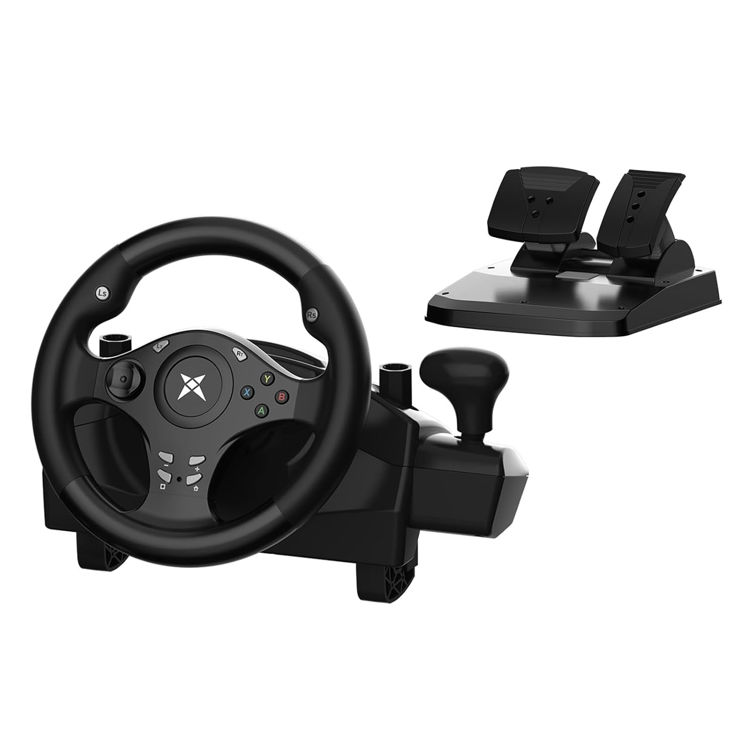 DOYO Gaming Racing Wheel, 270 Degree Xbox Steering Wheel and Pedals with Vibration Feedback for PS4, Xbox One, Xbox Series X/S, PS3, Switch, Xbox 360, Android, Real Racing Simulator DOYO Gaming Racing Wheel, 270 Degree Xbox Steering Wheel and Pedals with Vibration Feedback for PS4, Xbox One, Xbox Series X/S, PS3, Switch, Xbox 360, Android, Real Racing Simulator