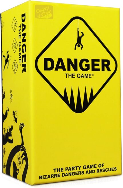 Danger The Game: The Card Game of Bizarre Dangers and Rescues – Family & Adult Game Night – Easy to Learn – Party Games – Family Board Games – 3+ Players