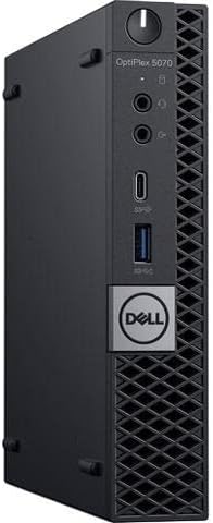 Dell Optiplex 5070 Micro Desktop, Intel Core i5-9500T 2.2GHz 6-core CPU, 16GB DDR4 RAM, 512GB Solid State Drive (SSD), Windows 11 Pro (Renewed)