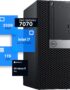 Dell Optiplex 7070 Tower Desktop Computer | Intel i7-9700 (3.4) | 32GB DDR4 RAM | 1TB SSD Solid State | Windows 11 Pro | Internal Wi-Fi 6 PCIe Adapter (Renewed)