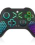 Dinosoo RGB Wireless Controller for Xbox Series X|S, Xbox One & Windows 10/11, Gaming Gamepad with Hall Trigger, Turbo, Macro, 3.5mm Audio Jack, 2.4GHz Adapter