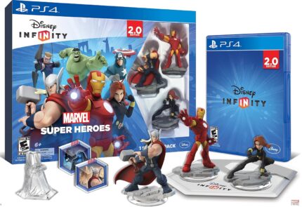 Disney INFINITY Disney Infinity: Marvel Super Heroes (2.0 Edition) Video Game Starter Pack – PS4