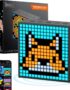 Divoom TimeBox Evo -- Pixel Art Bluetooth Speaker with 16x16 LED Display APP Control - Cool Animation Frame & Gaming Room Setup & Bedside Alarm Clock- Black