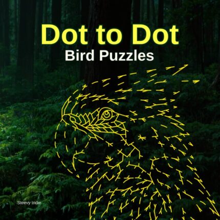 Dot to Dot Bird Puzzles: 30 Relaxing Avian Line Art Challenges for Teens and Adults – Creative Fun for Stress Relief and Focus