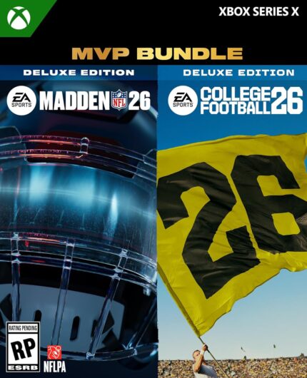 EA SPORTS MVP BUNDLE (MADDEN NFL 26 Deluxe Edition & College Football 26 Deluxe Edition) - Xbox Series X|S [Digital Code]