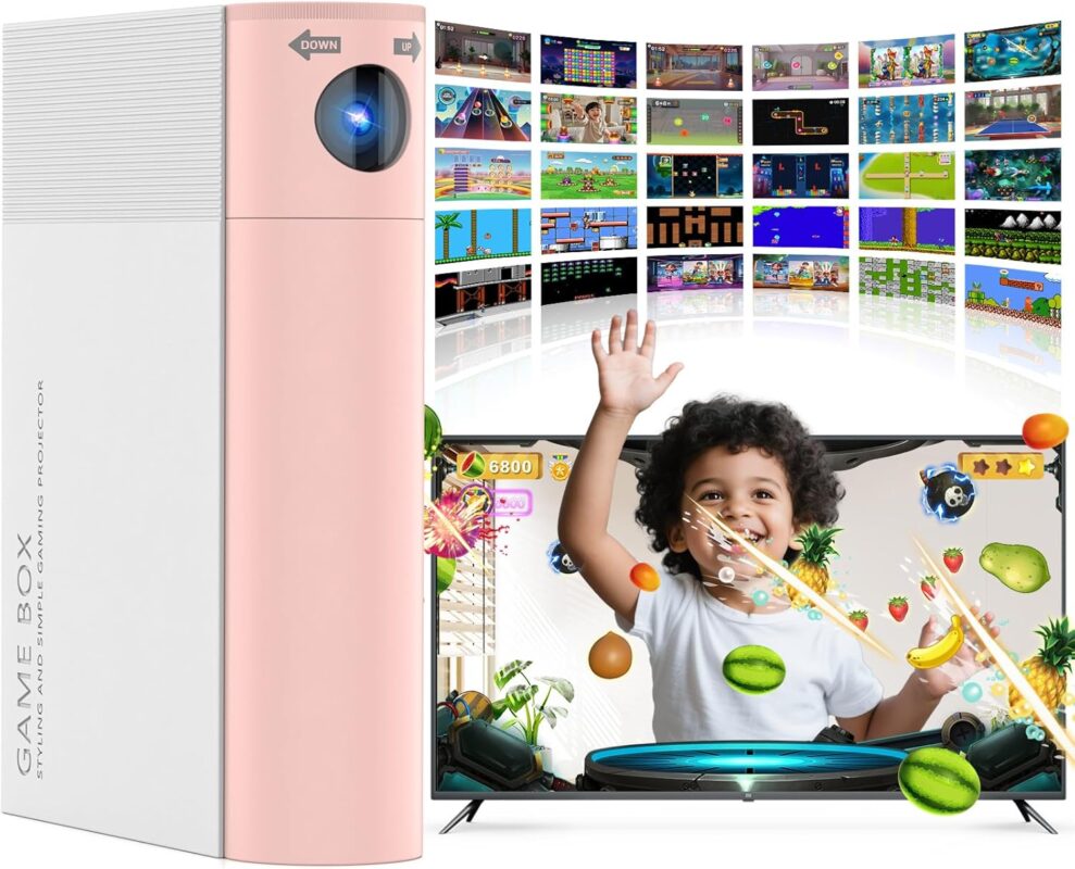 Educational Motion Gaming Console for Kids: Active Video Game System with 28 Built-in Games to Improve Coordination & Fitness Learning Toy for Boys Girls