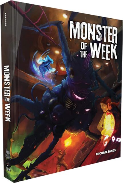 Evil Hat Productions, LLC Monster of The Week: Hardcover Edition – RPG Book for 3-5 People, Supernatural Mysteries, Adds 2 New Playbooks, Start Hunting, Action Horror Roleplaying Game