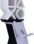 Exquisite Gaming Cable Guys LED Ikons: PlayStation Logo - Charging Phone & Controller Holder - Light Up Gaming Controller/Mobile Phone/Charging Holder. 4' Charging Cable, Multicolor (CGIKPS400452)