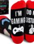 Funny Gaming Socks for Men Teen Boys Christmas Stocking Stuffers for Men Christmas Gifts for Boyfriends Dads Novelty Socks
