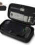 G-STORY Large Capacity Carrying Case for ROG XBOX ALLY X 2025 Handheld, Hard EVA Travel Bag for Gaming PC Console, Storage Pouch with Battery Bank Cable Pocket & Accessories Compartment