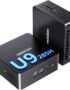 GEEKOM IT15, The Most Powerful AI Mini PC with Intel Ultra 9 285H(15th Gen) 99 Tops | 32GB DDR5(Not LPDDR) | 2TB SSD (max.128GB + 8TB) | Arc 140T GPU | WiFi 7 | HDMI 2.0+USB4+DP1.4, 8K |Windows11 Pro
