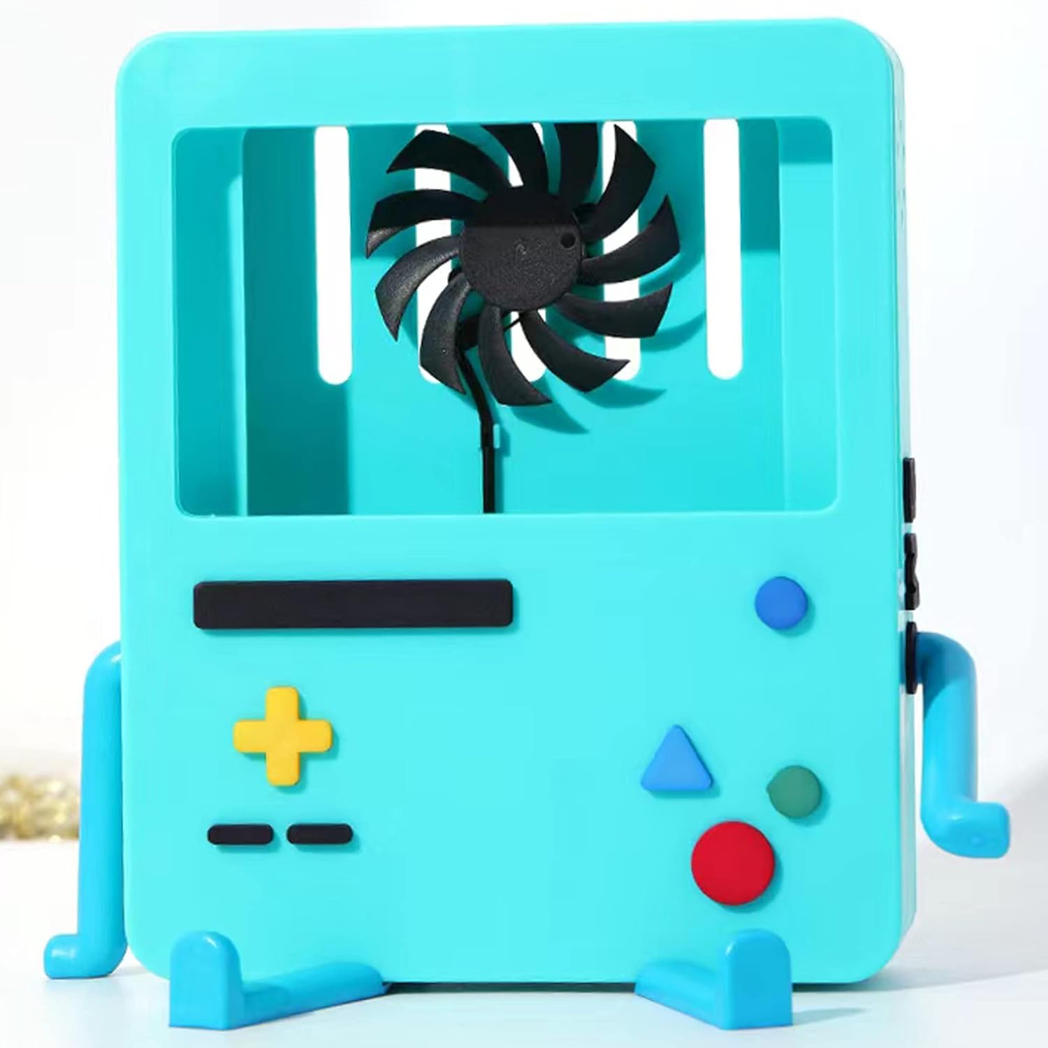GRAPMKTG Charging Stand with Cooling Fan for Nintendo Switch Accessories Portable Dock Compatible for Nintendo Switch OLED Cute Case Decor Gift Men Women Kids Blue GRAPMKTG Charging Stand with Cooling Fan for Nintendo Switch Accessories Portable Dock Compatible for Nintendo Switch OLED Cute Case Decor Gift Men Women Kids Blue