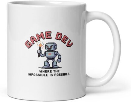 Game Developer Coffee Mug Unique Impossible Coding Gift
