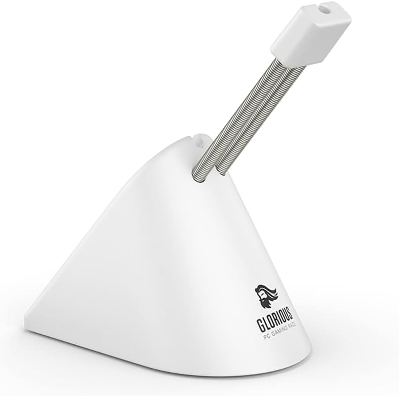 Glorious Gaming Mouse Bungee – Flexible Mouse Cable Management – Gaming Mouse Accessory (White) Glorious Gaming Mouse Bungee – Flexible Mouse Cable Management – Gaming Mouse Accessory (White)