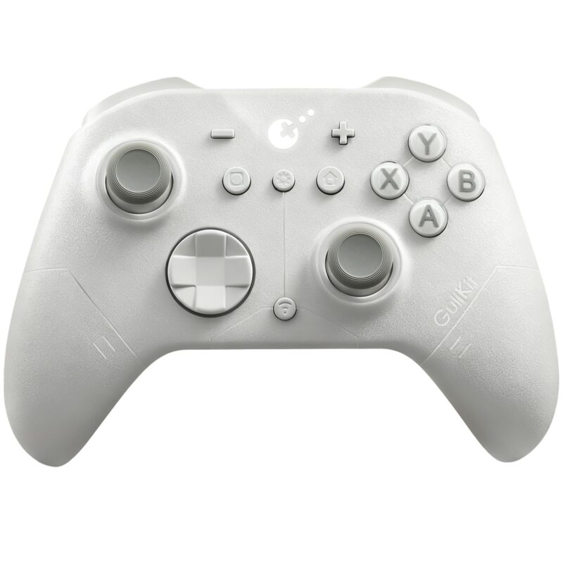 GuliKit ES Fastest Wireless Controller – Hall Anti-Drift&Anti-Snapback Joysticks, Lowest Wireless Latency 3.25ms, Compatible with PC/Switch/Android/Switch 2 Wake-up,30h Battery, Gyro&Turbo for FPS
