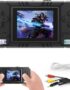 Handheld Portable Game Console, 520 Retro Video Games, 3.0 Inch LCD Screen and 1020mAh Battery Video Games, Portable Game Console Gift for Boys and Girls (Black)