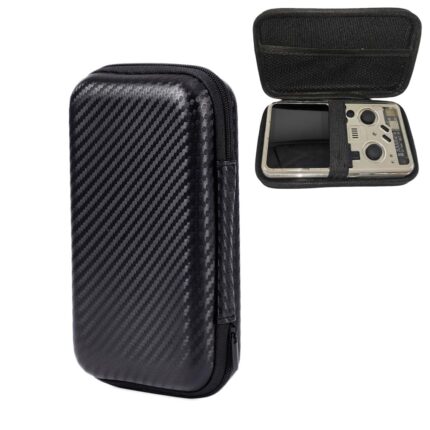 Hard Carrying Case for Powkiddy RGB20 Pro Handheld Retro Game Console Large Capacity Waterproof Shockproof Storage Bag Portable Game Console Accessories