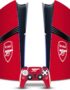 Head Case Designs Officially Licensed Arsenal FC Home 2023/24 Crest Kit Vinyl Sticker Gaming Skin Decal Cover Compatible With Sony PlayStation 5 PS5 Pro Digital Edition Console & DualSense Controller