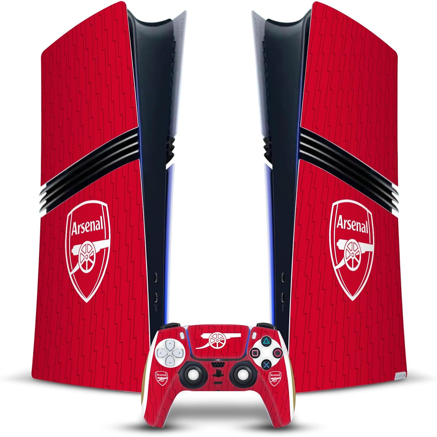 Head Case Designs Officially Licensed Arsenal FC Home 2023/24 Crest Kit Vinyl Sticker Gaming Skin Decal Cover Compatible With Sony PlayStation 5 PS5 Pro Digital Edition Console & DualSense Controller Head Case Designs Officially Licensed Arsenal FC Home 2023/24 Crest Kit Vinyl Sticker Gaming Skin Decal Cover Compatible With Sony PlayStation 5 PS5 Pro Digital Edition Console & DualSense Controller