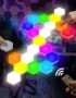 Hexagon Lights, Smart LED Wall Lights with Remote, 13 Colors Touch-Sensitive DIY Modular Assembled RGB Wall Panels, Hex Light with USB-Power for Autism, Game Room Decor, Party (6-Pack)