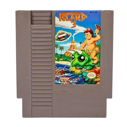 Hudson’s Adventure Island 3 72 pins Game Cartridge for 8bit NES Video Game Consoles