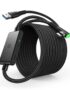 INIU Link Cable, [16FT 5m] VR Cable USB 3.0 High Speed Type C Charger Cable Fast Charging While Playing,USB to USB C Cable for Meta Oculus Quest 3S 3 2 Pico 4 Accessories and Gaming PC Steam VR