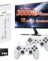 JAnimauxx Mini Retro Game Console - 30000+ Classic Games, Compatible with 15 Emulators, Portable & Compatible with TV, Includes Retro Stick with 2 Game Controllers